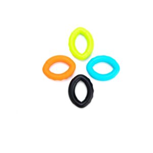 Mind Reader Hand Grip Strengthener, Set of 4, Multi-Color