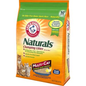 Arm & Hammer Multi-Cat Naturals Cat Litter - 18lbs