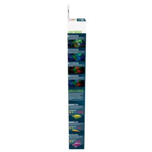 GloFish Color-Changing Cycle Light 75 Gallons, Four Modes With White, Blue And Black LED Lights
