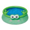 Summer Waves 6ft x 20in Inflatable Frog Character Quick Set Swimming Pool, Green