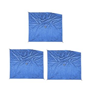 Clam Quick Set Escape Sport Tailgating Shelter Tent + Wind & Sun Panels (3 pack)
