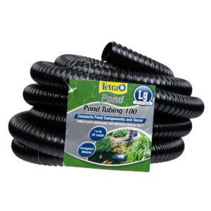 TetraPond Pond Tubing 1 Inch Diameter, 20 Feet Long, Connects Pond Components