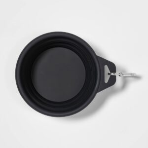 Collapsible Dog Bowl - Gray - Boots & Barkley™