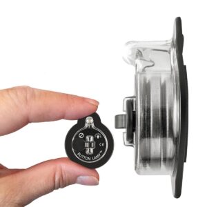 Button Lamp Adhesive LED Utility Light - 6pk
