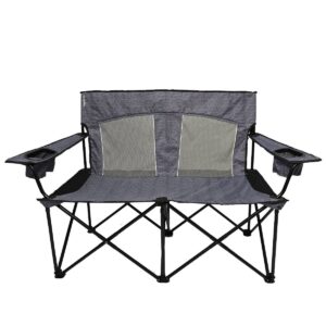 Kijaro 2 Person Camping Duo Chair - Hallett Peak Gray