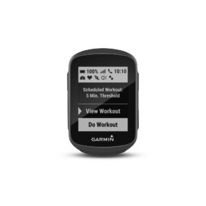 Garmin Edge 130 Plus Compact GPS Bike Computer Bundle - Black