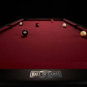 Hall of Games Edgewood 84" Billiard Table - Red