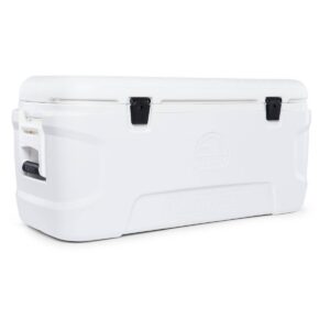 Igloo Marine Contour Hard Sided Portable 120qt Cooler - White
