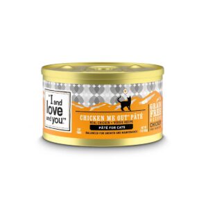 I and Love and You Chicken Me Out Pate Wet Cat Food - 3oz