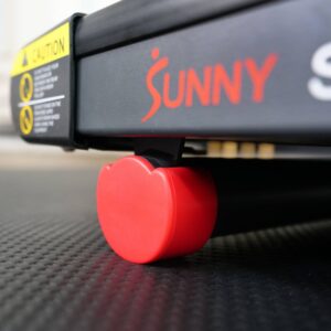 Sunny Health & Fitness Walkstation Slim Flat Treadmill for Under Desk