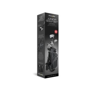 PowerBilt Junior Boys' 5-Club Set Left Hand - Silver (Ages 9-12)