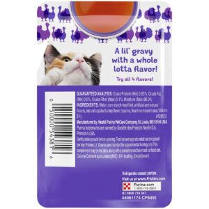 Friskies Gravies Roasted Turkey Flavor Wet Cat Food - 1.92oz