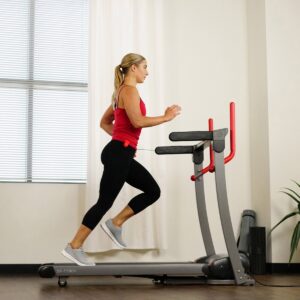 Sunny Health & Fitness Incline Treadmill with Bluetooth