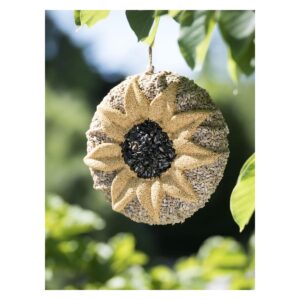 Songbird Tweets® Sunflower Wreath - Gardener's Supply Company