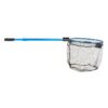 CLAM 14669 Fortis Bass Fishing Angling Landing Net with 65.3 Inch Telescoping Handle, Conservation Focused Design, and Rubberized Coating