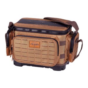 Plano Guide Series 3600 Fishing Gear Soft Tackle Box Shoulder Bag and Utility Storage Case Organizer Kit with Waterproof Phone Holder and Magnetic Top