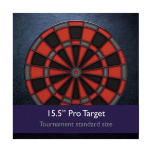 Viper 800 Electronic Soft Tip Dartboard Cabinet Set with Darts for Game Room