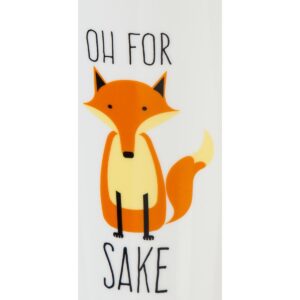 Evergreen Ceramic Travel Mug 17oz. Fox Sake