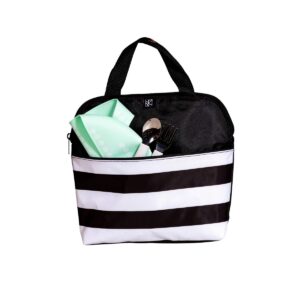 J.L. Childress MaxiCOOL Four Bottle Cooler - Black Stripe - 30qt