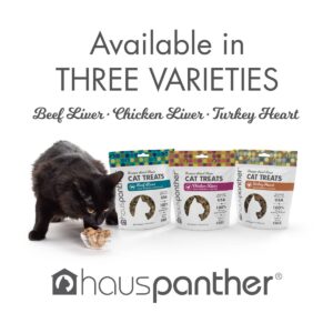 Hauspanther Freeze Dried Beef Liver Cat Treats - 1.5oz