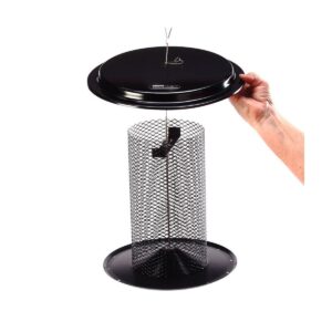 Birds Choice 5qt Magnet Mesh Black Oil Sunflower Feeder - Black