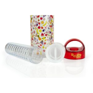 Crowded Coop, LLC Willy Wonka Fruit Infuser Water Bottle - 16-Ounce