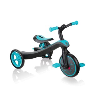 Globber 4 in 1 Explorer Trike - Teal Blue