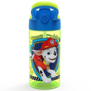 PAW Patrol 17.5oz Plastic Water Bottle Green/Blue - Zak Designs