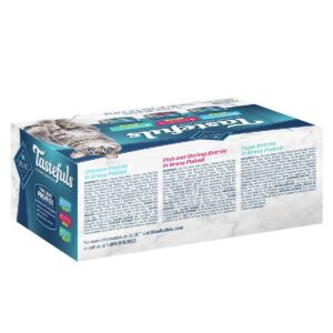 Blue Buffalo Tastefuls Flaked Tuna Chicken & Shrimp Entrees In Gravy Premium Wet Cat Food - 3oz/12ct