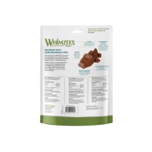 WHIMZEES Gator Value Bag Large Dental Dog Treats - 21.2oz