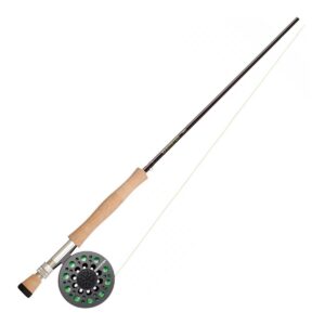 Redington 990-4S Path Outfit 9 Line Weight 9 Foot 4 Piece Lightweight Medium Fast Action Graphite Saltwater Fly Fishing Rod and Reel Combo with Tube