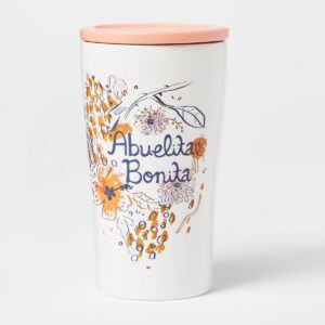 10oz Stoneware Abuelita Bonita Tumbler with Lid - Opalhouse™
