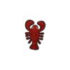 Tuffy Ocean Creature Lobster Dog Toy - Red