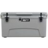 Driftsun 75 Quart Heavy Duty Rotomolded Cooler Thermoplastic UV Resistant Portable Insulated Hardside Ice Chest, Grey