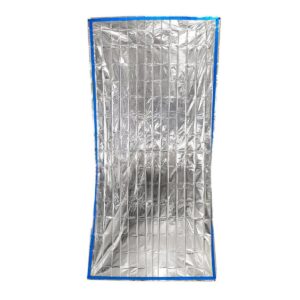 Juvale 4 Pack Emergency Thermal Foil Blankets for Survival Kit, First Aid, Outdoor Camping, 79 x 39 in.