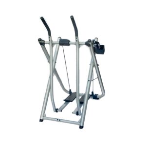 Gazelle GFRSTCAT Freestyle Fitness Glider with Pulse Monitor, Water Bottle, & 2 Workout DVDs for Home, Office or Gym Cardio Exercise Machine Equipment