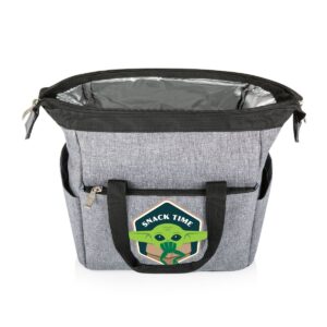 Picnic Time Star Wars: Mandalorian The Child - On The Go 5.4qt Lunch Bag - Heathered Gray