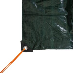 Stansport Medium-Duty Rip-Stop Tarp 10' x 12' - Forest Green - 2 Pack