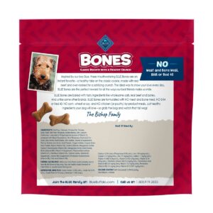 Blue Buffalo Beef Flavored Dog Biscuits Dog Treats - 12oz