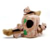 Outward Hound Hide-A-Squirrel Puzzle Plush Dog Toy - L