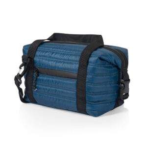 Oniva Midday Quilted Washable Insulated 6.3qt Lunch Bag - Navy Blue