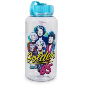 Just Funky The Golden Girls "Golden Since 85" Water Bottle | Holds 32 Ounces
