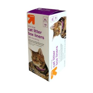Cat Litter Box Drawstring Liners - XL - 1.18mil - up & up™