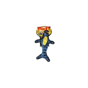 Tuffy Ocean Creature Whale Dog Toy - Blue - L