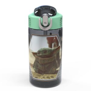 Star Wars: The Mandalorian 2pc Fun Sip Tumbler and Park Straw Bottle - Zak Designs