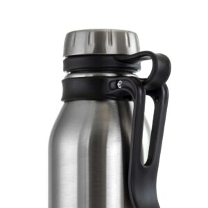 John Deere 25.5 Ounce Stainless Steel Thermal Bottle with Cap and Carry Loop