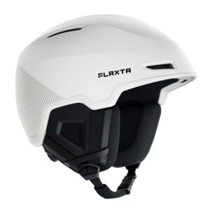 Flaxta Exalted MIPs Protective Ski and Snowboard Helmet with Size Adjustment System, Medium/Large Size, White