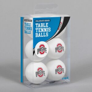 NCAA Ohio State Buckeyes Table Tennis Balls 6pk