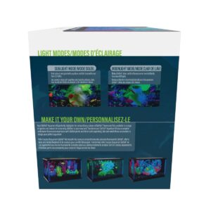 GloFish Aquarium Kit 5 Gallons, Includes LED Lighting And Filter