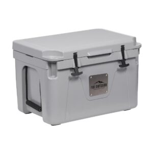 Monoprice Emperor Cooler - 50 Liters - Gray | Securely Sealed, Ideal for The Hottest and Coldest Conditions - Pure Outdoor Collection